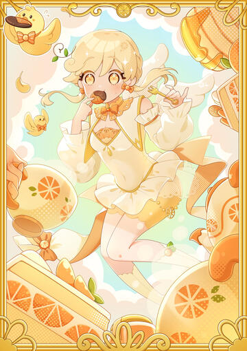 オレンジ天井画
